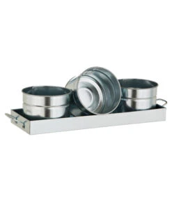 Zink Kräutertöpfchen Mit Untersetzer -Ubbink Verkäufe 1534916 BildD 001 DehnerZinkGewuerztoepfchenZinkGewuerztoepfchen51C