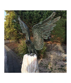 Rottenecker Bronze-Seeadler, 20 X 80 X 55 Cm -Ubbink Verkäufe 2188654 WE MO 002 RotteneckerBronzeSeeadler20x80x55cm