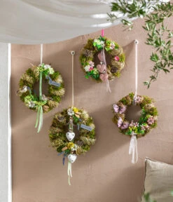 Dehner Türkranz Lavendel, Ca. Ø28 Cm -Ubbink Verkäufe 22020216 WE MO 001 ImageBildKraenze Fruehling01