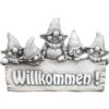 Denscho Willkommen-Schild Zwerge -Ubbink Verkäufe 2888287 WE FS 001 SchildWillkommenZwerge