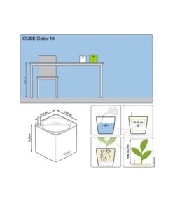 LECHUZA® CUBE Color, All-in-One Set 13 LECHUZA® CUBE Color, All-in-One Set -Ubbink Verkäufe 3179769 3179777 3179751 WE DE 001 CubeColor16