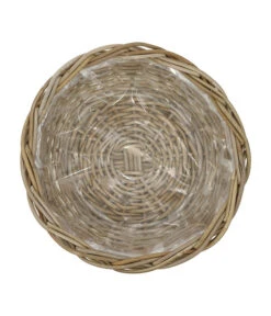 Van Der Leeden Rattan-Pflanzschale, Braun, Ø 41 Cm -Ubbink Verkäufe 3692779 WE DE 001 RattanpflanzschaleD41cm