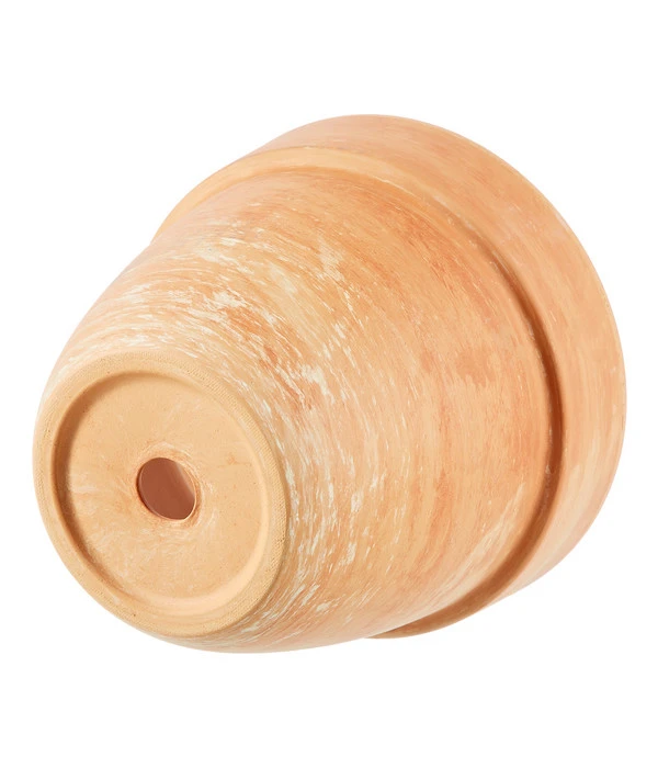 Spang Terrakotta-Pflanztopf Levante, Rund, Marmoriert 4 Spang Terrakotta-Pflanztopf Levante, Rund, Marmoriert – Bild 2