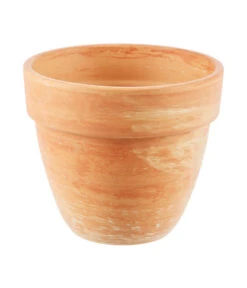 Spang Terrakotta-Pflanztopf Levante, Rund, Marmoriert