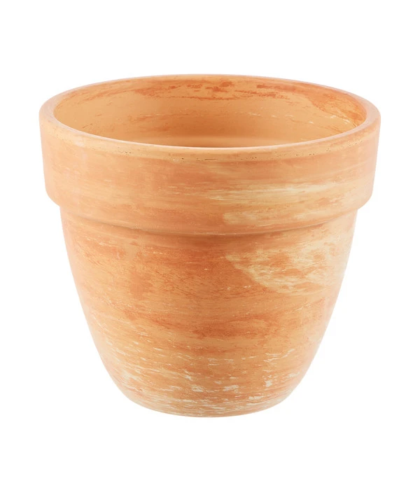 Spang Terrakotta-Pflanztopf Levante, Rund, Marmoriert 3 Spang Terrakotta-Pflanztopf Levante, Rund, Marmoriert
