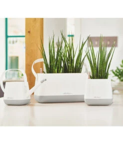 LECHUZA® YULA Gießkanne, 1,7 L -Ubbink Verkäufe 4065850 PR MO 001 4065934 4065884 YulaSetWeissGrau