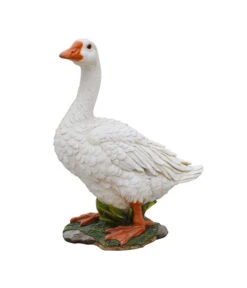 Dehner Polyresin-Gans, 30 X 17 X 40,5 Cm