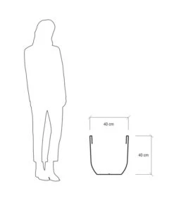 Farmet Kunststoff-Topf-Set Orione Alto, Rund, Anthrazit, 2-teilig 12 Farmet Kunststoff-Topf-Set Orione Alto, Rund, Anthrazit, 2-teilig -Ubbink Verkäufe 4108882 WE DE 004 ORIONEALTOHoherRunderPflanzkuebelDurchmesser40cm40cmhochDUNKELANTHRAZIT