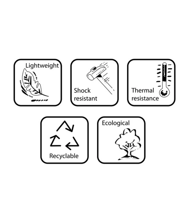Farmet Kunststoff-Topf-Set Orione Alto, Rund, Anthrazit, 2-teilig 6 Farmet Kunststoff-Topf-Set Orione Alto, Rund, Anthrazit, 2-teilig – Bild 4