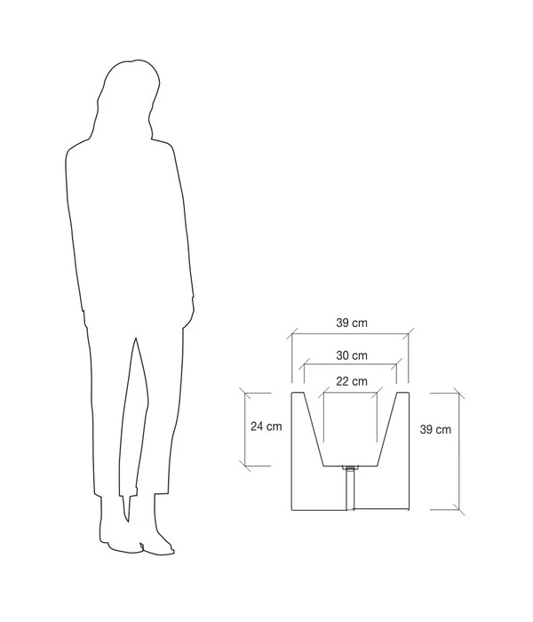 Farmet Kunststoff-Pflanzkübel Atlantis, Doppelwandig Mit Bewässerungssystem, Dunkelanthrazit 6 Farmet Kunststoff-Pflanzkübel Atlantis, Doppelwandig Mit Bewässerungssystem, Dunkelanthrazit – Bild 4