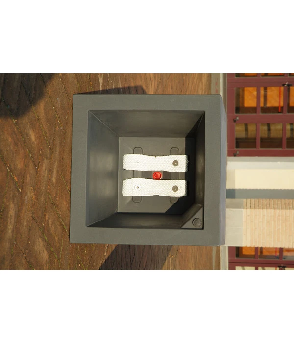 Farmet Kunststoff-Pflanzkübel Atlantis, Doppelwandig Mit Bewässerungssystem, Dunkelanthrazit 4 Farmet Kunststoff-Pflanzkübel Atlantis, Doppelwandig Mit Bewässerungssystem, Dunkelanthrazit – Bild 2