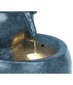 Dehner Polyresin-Gartenbrunnen Bowl, Ca. B49/H66/T42 Cm -Ubbink Verkäufe 4280996 WE DE 002 DehnerPolyresinGartenbrunnenBowlOutdoorbrunnenWasserspiel