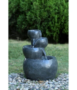 Dehner Polyresin-Gartenbrunnen Bowl, Ca. B49/H66/T42 Cm -Ubbink Verkäufe 4280996 WE MO 001 DehnerPolyresinGartenbrunnenBowlOutdoorbrunnenWasserspiel