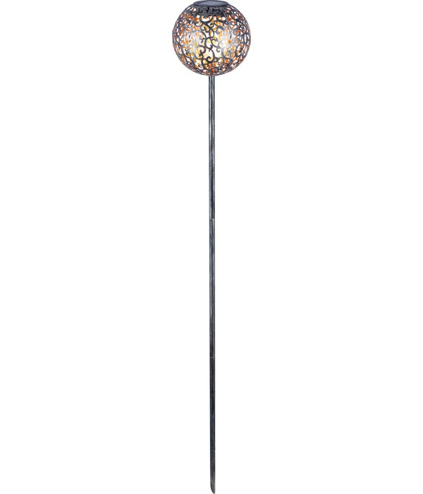 Dehner Solarstab Kugelleuchte Luanda, Ca. Ø16/H120 Cm 3 Dehner Solarstab Kugelleuchte Luanda, Ca. Ø16/H120 Cm