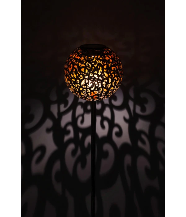 Dehner Solarstab Kugelleuchte Luanda, Ca. Ø16/H120 Cm 6 Dehner Solarstab Kugelleuchte Luanda, Ca. Ø16/H120 Cm – Bild 4