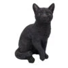 Dehner Polyresin-Katze, Ca. B25/H30,5/T17 Cm -Ubbink Verkäufe 4416525 WE FS 001 PolyresinKatzeSchwarz
