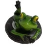 Dehner Kunststoff-Schwimmfigur Frosch Auf Reifen, Ca. H9,2 Cm -Ubbink Verkäufe 4430062 WE FS 001 DehnerPolyresinSchwimmfigurFroschaufReifen