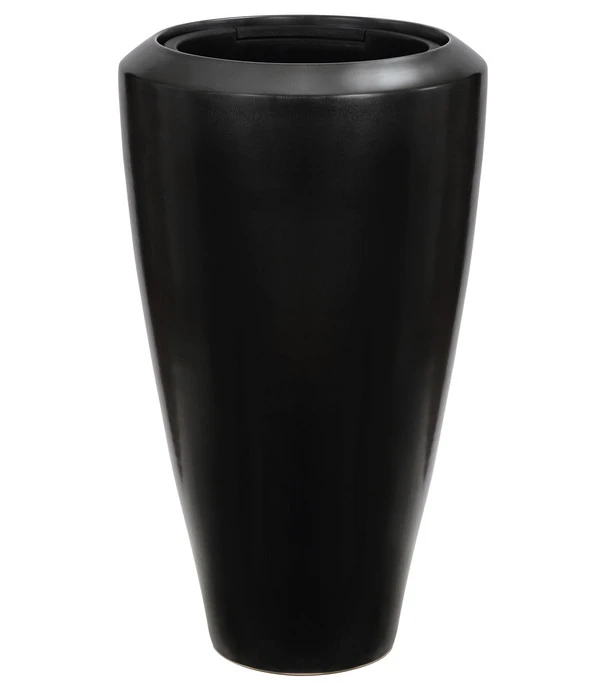 Dehner Keramik-Vase Lissabon Mit LECHUZA® Bewässerungssystem, Konisch 3 Dehner Keramik-Vase Lissabon Mit LECHUZA® Bewässerungssystem, Konisch