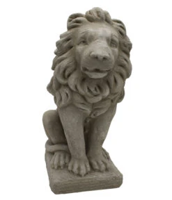 Fantasieco Stein-Löwe, Links, Ca. H45/B20/T25 Cm