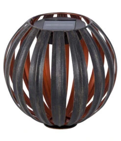 Dehner Solarstab-Kugelleuchte Nairobi, Ca. Ø18/H124 Cm -Ubbink Verkäufe 4497756 WE FS 004 DehnerSolarstabKugelleuchteNairobiSolar