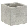 Dehner Leichtbeton-Topf Rock, Quadratisch, Grau -Ubbink Verkäufe 5157524 5157532 5157540 WE FS 001 LeichtbetonTopfEinzBlumentopfPflanztopf