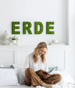 StyleGREEN Buchstaben Aus Islandmoos, Ca. H25 Cm -Ubbink Verkäufe 6429435 WE MO 001 StyleGreenBuchstabenIslandmoos