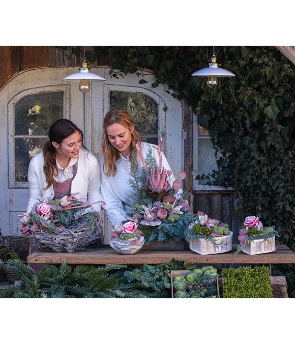 Grabkranz Im Himmel, Ca. Ø45/H25 Cm 5 Grabkranz Im Himmel, Ca. Ø45/H25 Cm – Bild 3