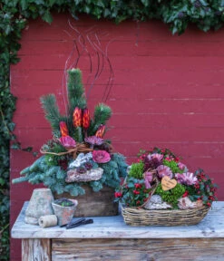 Grabgesteck In Liebe, Ca. B60/H80/T40 Cm -Ubbink Verkäufe 6462881 WE MO 001 SerieInLiebePremiumAllerheiligen2023