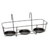 Dehner Metall-Balkonblumentopfhalter Triplo, Ca. B48,5/H20/T19 Cm -Ubbink Verkäufe 660365 BildFS 001 DehnerBlumentopfHalterTriploFuerDenBalkonMetBluTopfhalter50X25