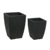 Farmet Kunststoff-Topf-Set Hydrus, Quadratisch, Anthrazit, 2-teilig 2 Farmet Kunststoff-Topf-Set Hydrus, Quadratisch, Anthrazit, 2-teilig -Ubbink Verkäufe 6657316 WE FS 001 WE FS 001 FarmetNewHydrusTopfset