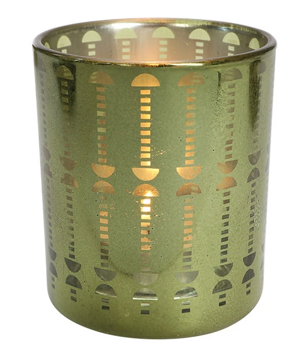 Dehner Tischdeko-Set, Grün/gold, 5-teilig 6 Dehner Tischdeko-Set, Grün/gold, 5-teilig – Bild 4