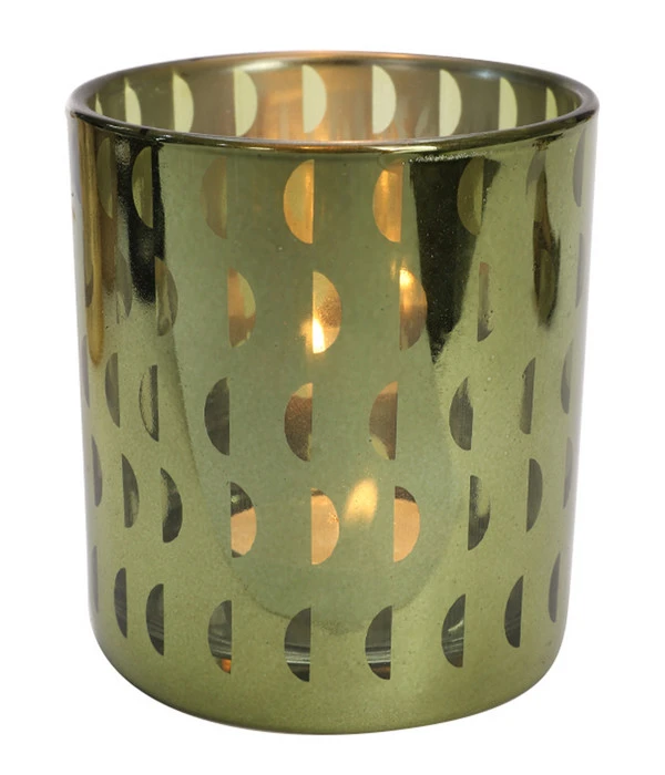 Dehner Tischdeko-Set, Grün/gold, 5-teilig 7 Dehner Tischdeko-Set, Grün/gold, 5-teilig – Bild 5