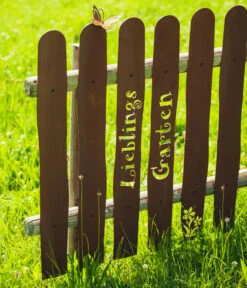 Ferrum Art Design Metall-Zaunlatte Lieblings, Ca. H90 Cm -Ubbink Verkäufe 6699185 WE MO 001 FerrumArtDesignMetallZaunlatteLieblingscaH90cm