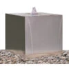 Seliger Edelstahl-Gartenbrunnen Cube -Ubbink Verkäufe 6702716 WE FS 001 SeligerEdelstahlGartenbrunnenCube