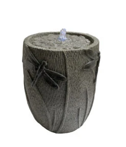 Dehner Polyresin-Gartenbrunnen Libelle, Ca. Ø33/H40,5 Cm