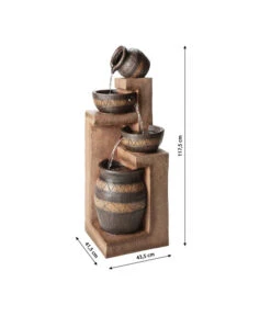 Dehner Polyresin-Gartenbrunnen Monterry, Ca. H117,5 Cm -Ubbink Verkäufe 6742472 WE DE 001 DehnerPolyresinGartenbrunnenMonterry