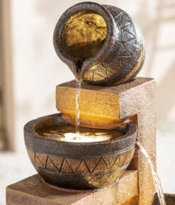 Dehner Polyresin-Gartenbrunnen Monterry, Ca. H117,5 Cm -Ubbink Verkäufe 6742472 WE DE 002 DehnerPolyresinGartenbrunnenMonterryNEU