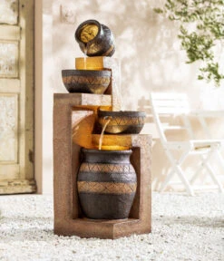 Dehner Polyresin-Gartenbrunnen Monterry, Ca. H117,5 Cm -Ubbink Verkäufe 6742472 WE MO 001 DehnerPolyresinGartenbrunnenMonterryNEU