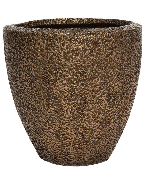 Fleur Ami Kunststoff-Topf Coral, Konisch, Bronze 3 Fleur Ami Kunststoff-Topf Coral, Konisch, Bronze