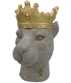 Dehner Magnesia-Pflanzkopf Panther, Ca. H42 Cm