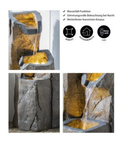 Dehner Polyresin-Gartenbrunnen Sedona, Ca. H85 Cm -Ubbink Verkäufe 6911101 WE IG 001 DehnerPolyresinGartenbrunnenSedona