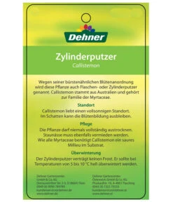 Zylinderputzer, Busch 13 Zylinderputzer, Busch -Ubbink Verkäufe 8620429 CallistemonEtikett2